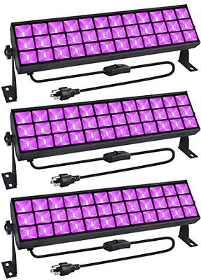 LED UV Black Light Strip Kit, Ultraviolet Waterproof IP65 16.4FT/5M 3528  300LEDs, 395nm-405nm Blacklight for DJ Bar Club Party Decor Night Fishing