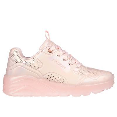Skechers Girl's Uno Ice - Prism Luxe Sneaker, Size 3.0, Light Pink