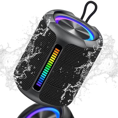  Soundcore Glow Mini Portable Speaker, Bluetooth Speaker with  360° Sound, Light Show, 12H Battery, Customizable EQ and Light, IP67  Waterproof and Dustproof, for Camping, Home, and Beach Parties : Electronics