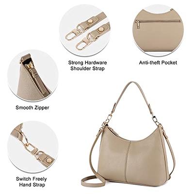 Keyli Small Crossbody Bags for Women Waterproof Leather Cell Phone Purse Trendy Zip Clutch Shoulder Bag with Multi Pockets