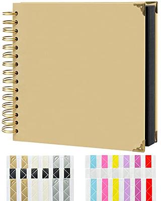 Photo Album Scrapbook 100 Pages(8.3x11.6in)+100 Pages(8x8inch)  Personalized, Hardcover Black Page Scrapbook Journals Blank Handmade Memory  Book - Yahoo Shopping