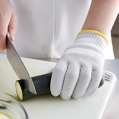Mercer Culinary Millennia Cut-Resistant Small Red-Cuff Gloves