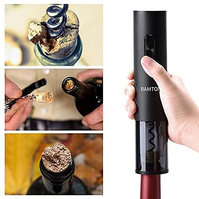  Oster Electric Wine Bottle Opener, 1.9, Black: Oster Electric  Corkscrew: Home & Kitchen