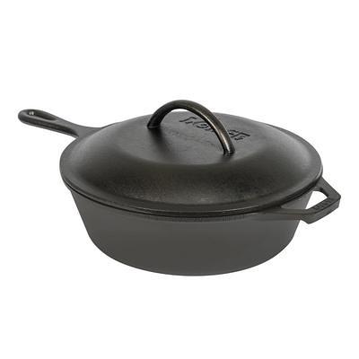 Lodge LMPB21 15 oz. Pre-Seasoned Cast Iron Melting Pot with