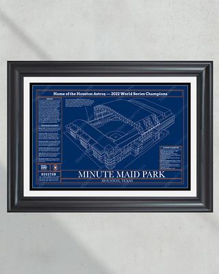 Houston Astros Unsigned Minute Maid Park Open Roof Stadium Photograph