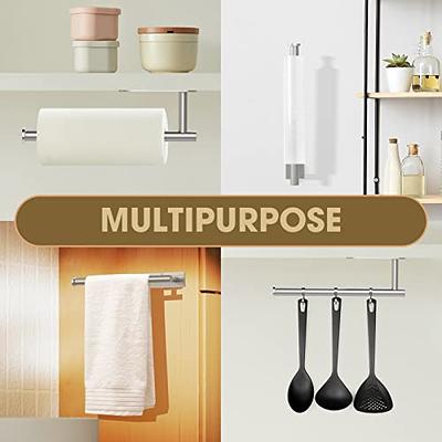 Durable Self-adhesive Paper Towel Holder That Can Be Used Under Cabinets,  In Bathrooms And Kitchens - Easy To Install, No Drilling Required - Keep  Your Bathroom And Kitchen Neat