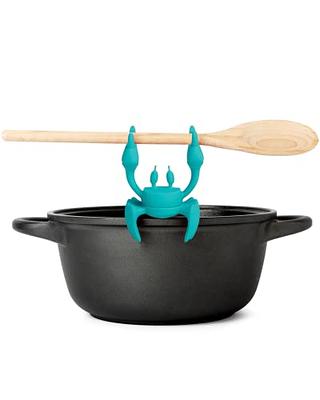  Crab Spoon Rest & Steam Releaser, Silicone Spoon Rest for Stove  Top,Kitchen Gifts Utensil RED: Home & Kitchen