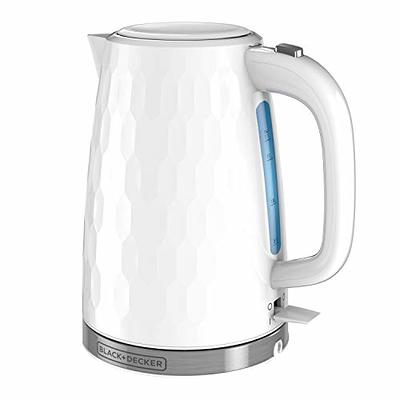 Salton 1.7 Qt. Glass Electric Tea Kettle with Infuser - Yahoo Shopping