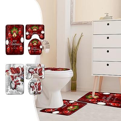 Bathroom Rugs Sets 3 Piece, Super Soft Non Slip Bathtub Carpet and  Absorbent Bath Mat, Bathroom Toilet Carpet Anti-Slip Mat, Toilet Floor Mat  - Yahoo Shopping