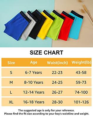 INNERSY Boys Underwear Stretchy Cotton Soft Boxer Briefs for 6-18 Teen Boys  5 Pack (Large, Basic Colors) - Yahoo Shopping