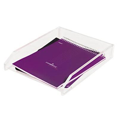 Large 12 x 8 x 2 Plastic Organizer Tray Clear - Brightroom™