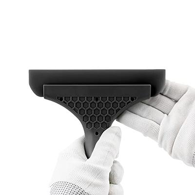 Kitchen Countertop Cleaning Brush Compact Sink Squeegee Wiper, Size: One size, Black