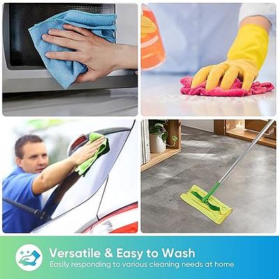 3Pcs Thickened Magic Cleaning Cloth, 12'' x 12'' Microfiber Cleaning  Polishing Cloths Reusable Ultra-Absornet Lint Free Cleaning Rags for Home  Kitchen Windows Mirror Glass Car Gray - Yahoo Shopping