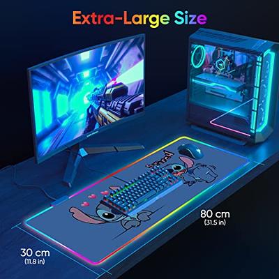 RGB Mouse Pad Cartoon Mat Gaming Desk Accessories Large Call of