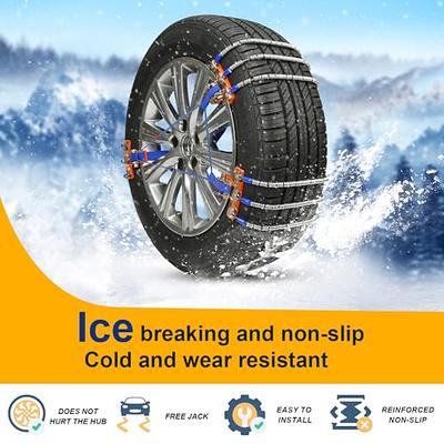 Automotive Universal Anti Slip Chains,adjustable Portable Snow Tire  Chains,automotive Off-road Vehicle Anti Slip Chains,suitable For Various  Scenarios