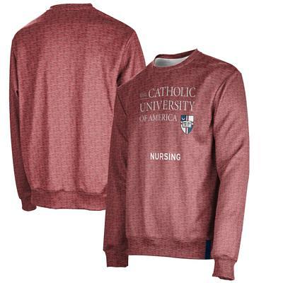 Men's '47 Heathered Cardinal Arizona Cardinals Premier Nico Pullover Hoodie