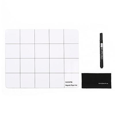 Magnetic Project Mat Showpin Magnetic Mat for Screws with Dry Erase Pen,  Cleaning Cloth - Professional Magnetic Pad Preventing Small Screws from  Getting Lost and Unorganized - 9.8x7.9 inches - Yahoo Shopping