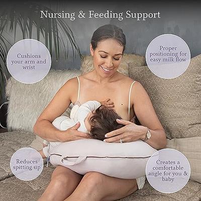 Momcozy Nursing Pillow for Breastfeeding, Original Plus Size Breastfeeding  Pillows