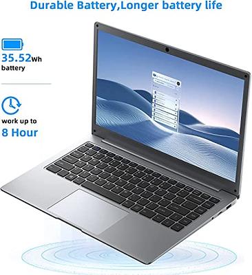  jumper Laptop 12GB DDR4 256GB SSD, Intel Celeron Quad Core CPU,  Lightweight Computer with 14 Inch Full HD Display, Windows 11 Laptops, Dual  Speakers, 2.4/5.0G WiFi, 35.52WH Battery, USB3.0, Type-C. 