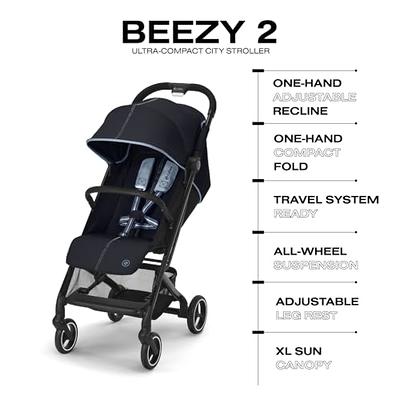 CYBEX Eezy S Twist +2 V2 Baby Stroller with 360° Rotating Seat for Infants  6 Months and Up - Compatible with CYBEX Car Seats : Baby 