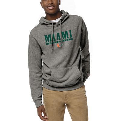 Men's League Collegiate Wear Heather Gray Miami Hurricanes