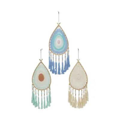 Monroe Lane Bohemian Cotton Dreamcatcher Wall Decor - Set Of 3