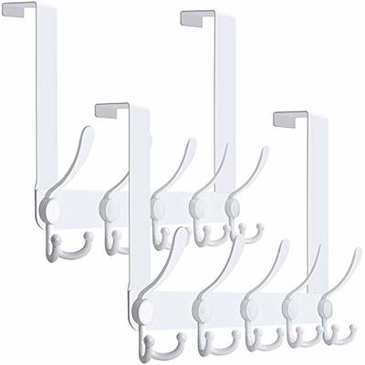 Coat Hooks 2pack,door Hanger,over Door Organizer With 6 Hooks