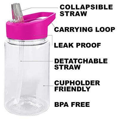 Simple Modern Kids Water Bottle with Straw Lid | Insulated Stainless Steel  Reusable Tumbler for Toddlers, Girls | Summit Collection | 14oz, Pink