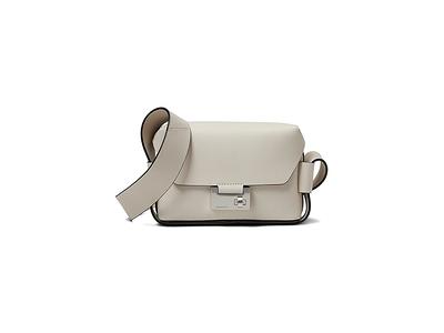 Michael Kors Small Frankie Metallic Leather Crossbody