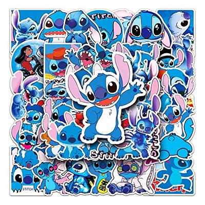 100 Pcs Stitch Stickers,Waterproof Lilo & Stitch Stickers for Water Bottles, Laptop,Bumper,Computer,Phone,Helmet,Vinyl Reusable Stickers and Decals