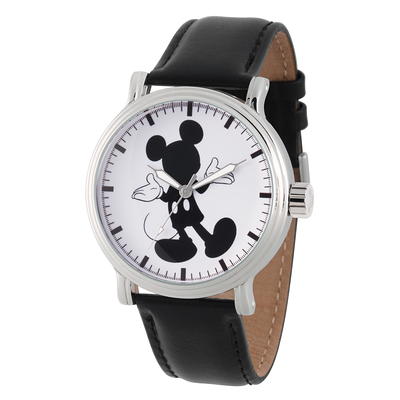 Disney Classics Cubic Zirconia Sterling Silver Mickey Mouse Band