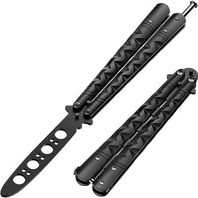 CSGO Balisong Butterfly Knife Trainer Training Practice Metal