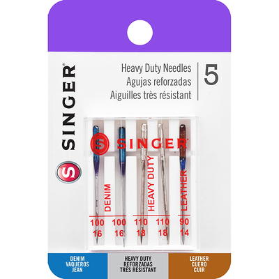 Sewing Machine Needles,Pack of 50, for Singer,Brother,Janome, Varmax and  Home Sewing Machines.Universal Standard Needles