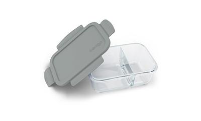 Bentgo 41oz Glass Leak-proof Lunch Box With Plastic Lid - Blue : Target