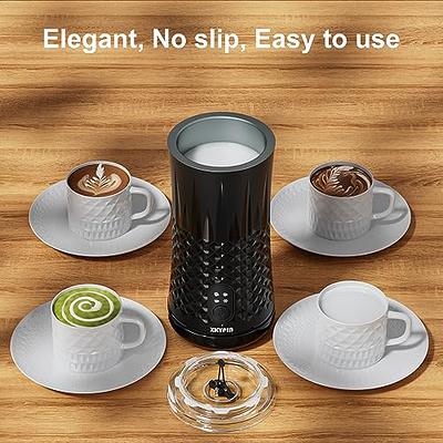 Milk Frother, Milk Frother and Steamer, Non-Slip Stainless Coffee Frother,4  IN 1 Hot & Cold Foam Maker with Temperature Control, Auto Frother for  Coffee, Latte, Cappuccino, Macchiato,BPA Free (White) - Yahoo Shopping
