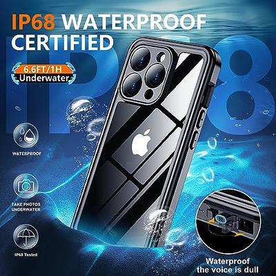 2023 New Designed for iPhone 15 Pro Max Case Waterproof, [Built-in Screen  Protector & Glass Camera Protector][Full Body Shockproof][IP68