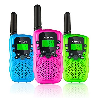 pxton Walkie Talkies Long Range for Adults with Earpieces,16