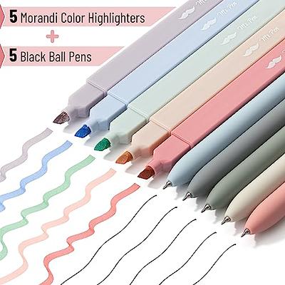 Mr. Pen- Gel Highlighter, 8 Pack, Dusty Colors, Nepal