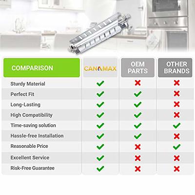 Upgraded] Canamax WR51X10055 Defrost Heater Heating Element Assembly  Premium Replacement Part - Compatible with GE Hotpoint Refrigerators -  Replaces AP3183311 914088 AH303781 EA303781 - Yahoo Shopping