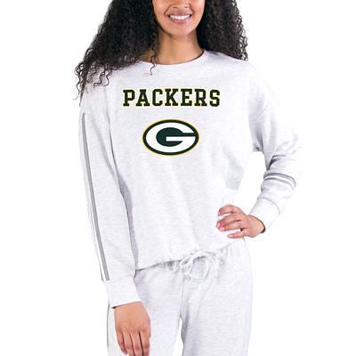 Concepts Sport Women's Green Bay Packers Mainstream Grey Shorts