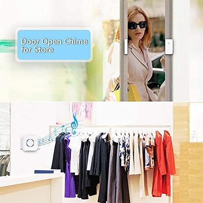 Door Chime Bistee Wireless Door Alarm Contact Sensor Door Open