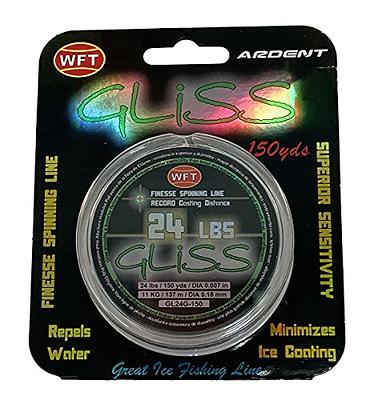 Gliss for ICE Fishing Line - 150 Yard Spool - 24 lbs Green - Yahoo