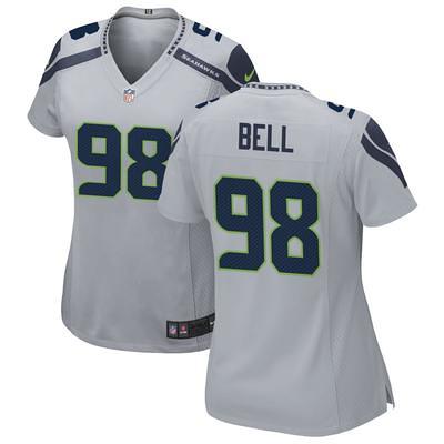 Men's Nike Russell Wilson Neon Green Seattle Seahawks Alternate Game Jersey