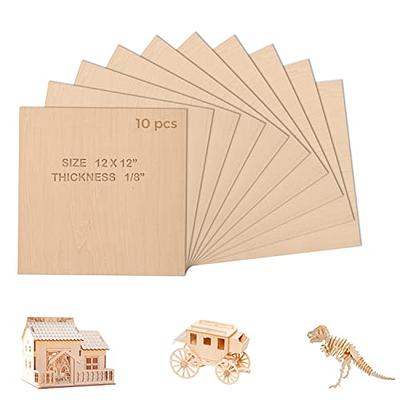 Basswood Sheets - 20 Pack 300 * 200 * 1.5mm Thick,Perfect for Crafts, Laser  Cutting, Carving and Cricut Maker Projects