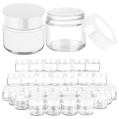 MaxMau 100 10ml Vials Small Mini Tiny Glass Bottles Clear Empty Jars with  Aluminum Top Screw Lids Message Sample Bottle Wedding Favors Decorations  DIY Jewelry Accessories Liquid Hold Storage - Yahoo Shopping