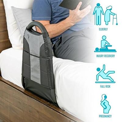 Stander Bedside Econorail, Safety Bed Handle with Pouch for Adults, Seniors,  and Elderly, Under Mattress Travel Bed Rail Bar with Padded Handle for Fall  Prevention, Mobility Aid and Stand Assist - Yahoo