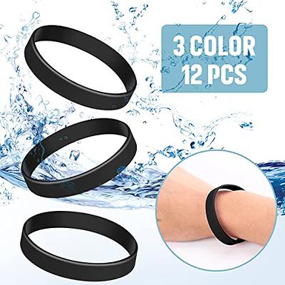 Solid Color Silicone Wristbands