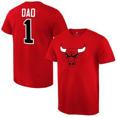 Men's Fanatics Branded Red Boston Red Sox Number One Dad Team T-Shirt