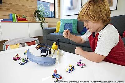 Hot Wheels Mario Kart Track Set - Piranha Plant Slide Track with Mario Kart  Vehicle and Nemesis 