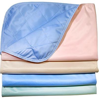 4 Pack Bed Pads for Incontinence Washable 28 x 36 Waterproof Bed